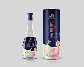 米酒包装设计